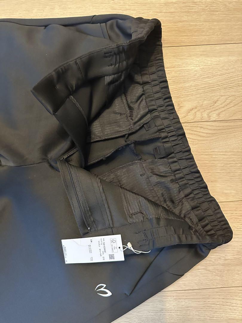 正規品未使用 パーリーゲイツ/ジャガード ストレッチパンツ 6 (LL) 黒
