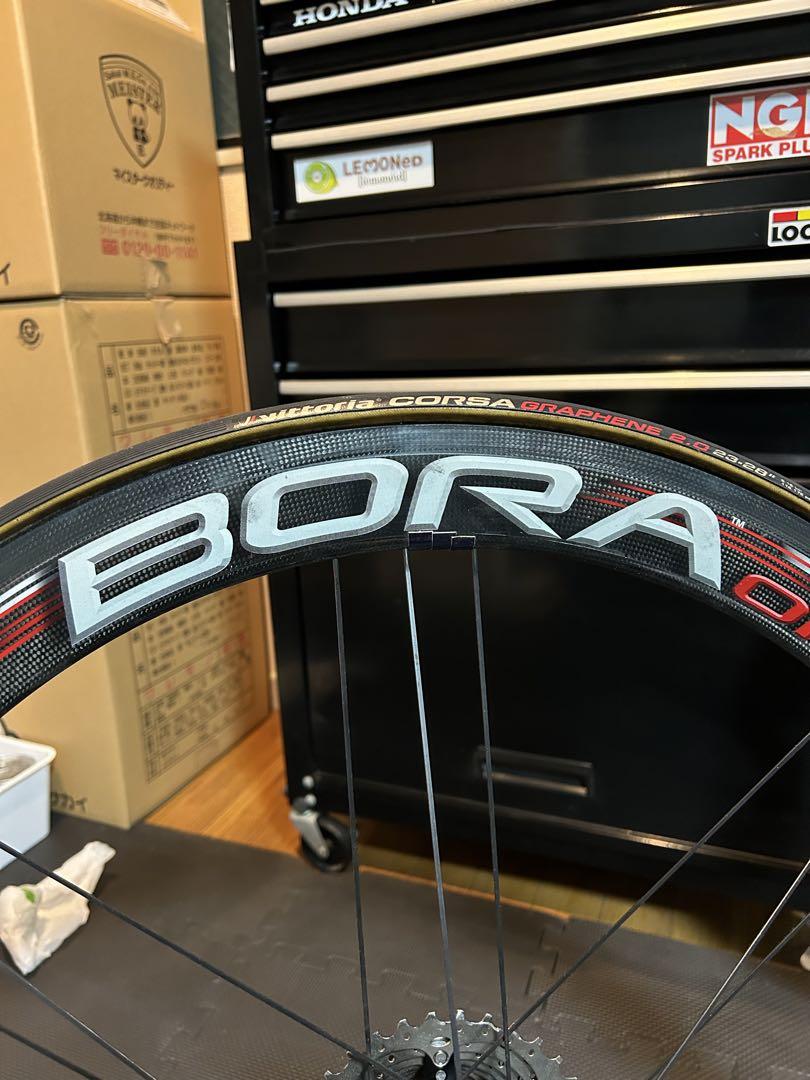最新の激安 BORAONE 11s リムブレーキ チューブラー リア ボーラワン 50 パーツ