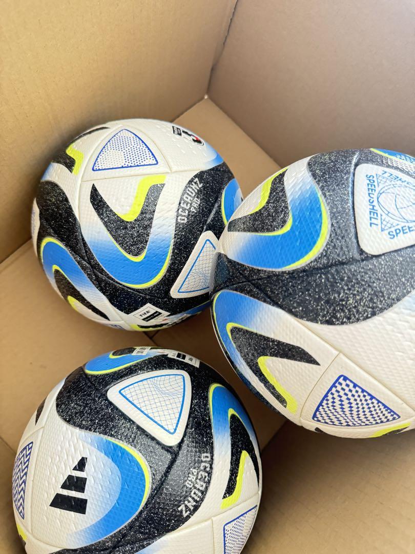【レア】アディダス サッカーボール OCEAUNZ(オーシャンズプロ)3球セット