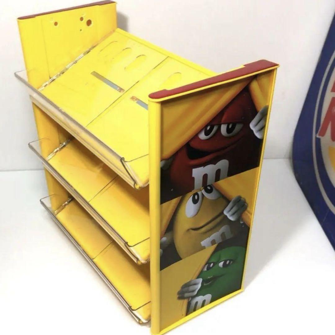 定番の中古商品 エムアンドエムズ シェルフ ストアディスプレイ キャンディ M&Ms コレクション