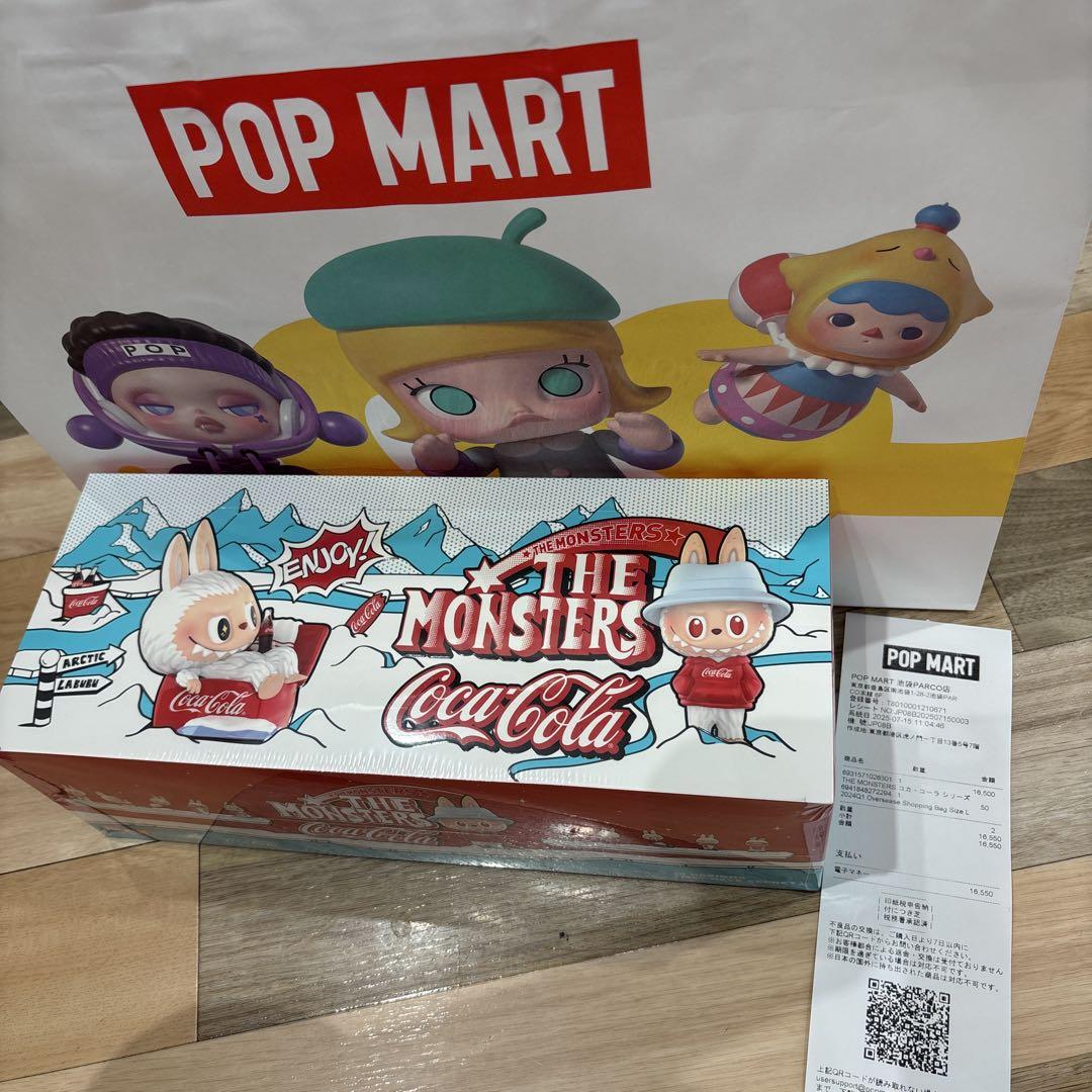 アイドル POP MART THE MONSTERS Coca-Cola
