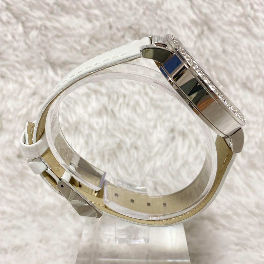 SWAROVSKI スワロフスキー クロノグラフ デイト 腕時計 クリスタル 画像3