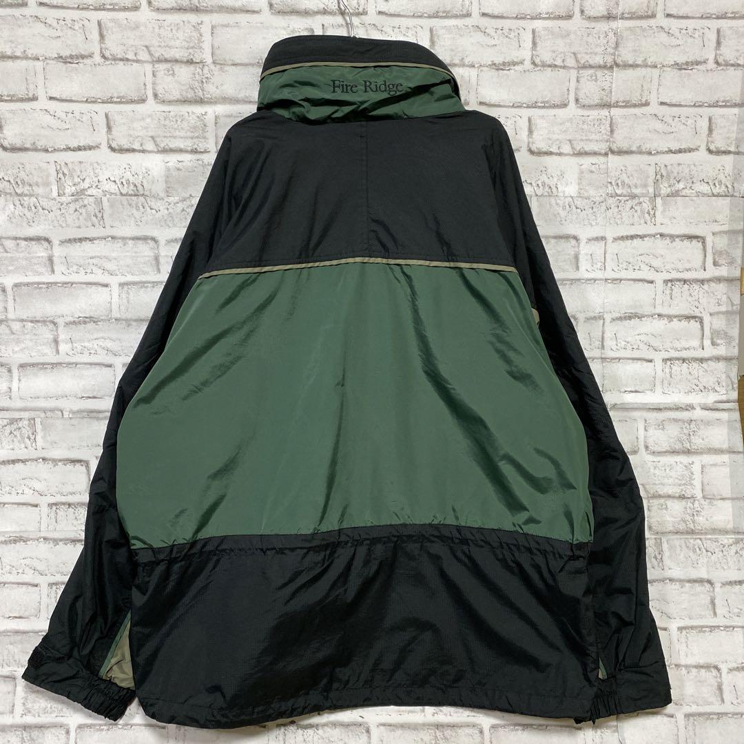 コロンビア アウトドア マウンテンパーカーグリーンXLオーバー
