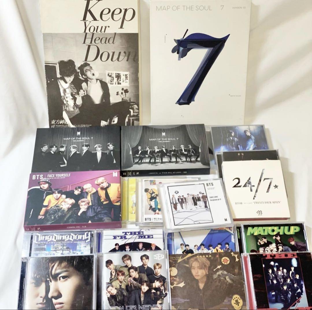 BTS  CD&DVD  まとめ売り BTS 東方神起 等 CD DVD アルバム 写真集 まとめ 韓流 K-POP