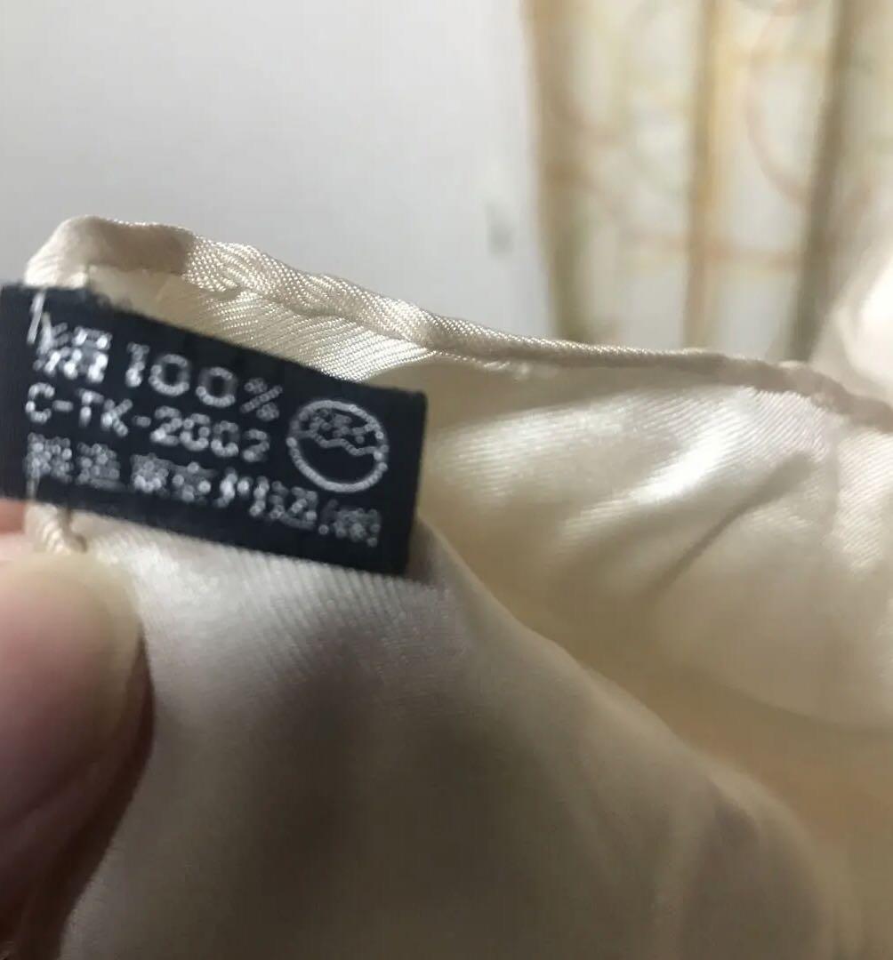 選ぶなら 未使用YSL シルクストール アイボリー 小物