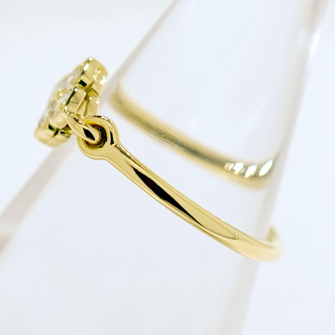 ⚪︎Cartier ヒンドゥ ダイヤ リング YG750 1.6g 10号