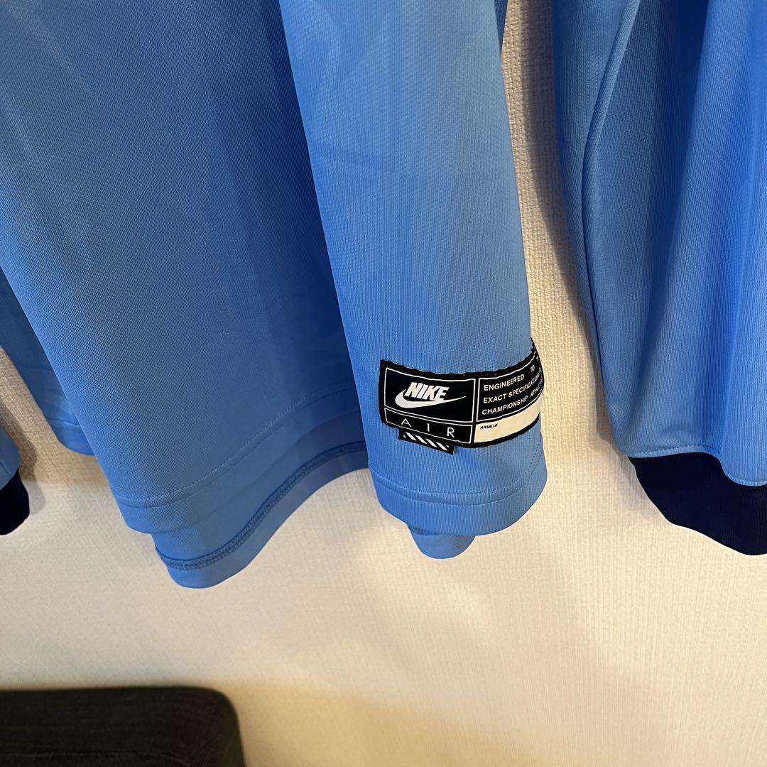 NIKE ゲームシャツ レトロ ブルー XL - メルカリ