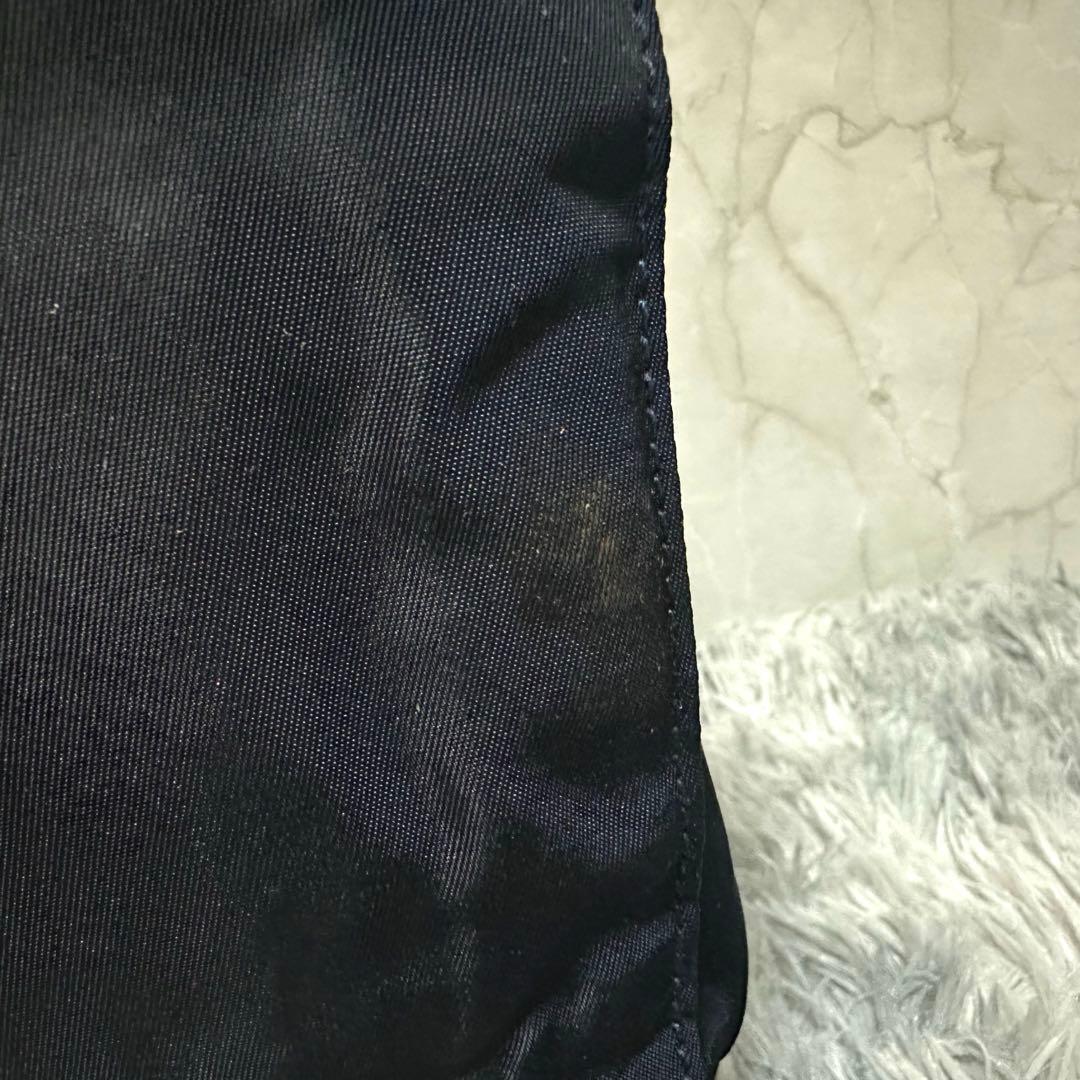 ✨️希少 PRADA プラダ メタルハンド ハンドバッグ ナイロン ゴールドメッキ