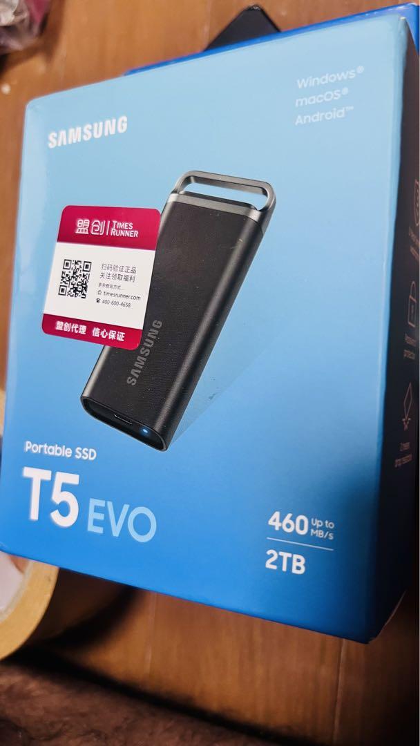 Samsung T5 EVO 2TB ポータブルSSD