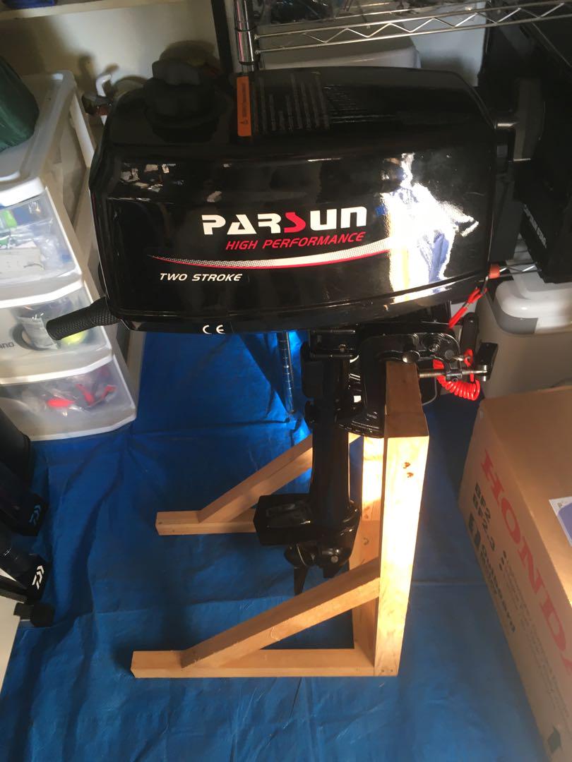 【未使用】PARSUN ２馬力 船外機
