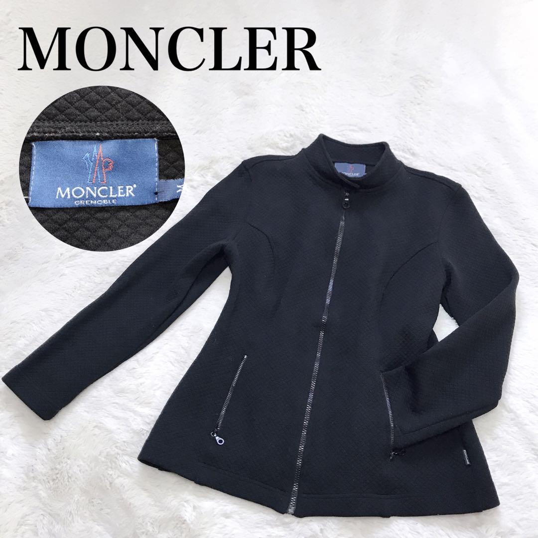 大きな取引 希少 青タグ MONCLER モンクレール 細身 キルティング