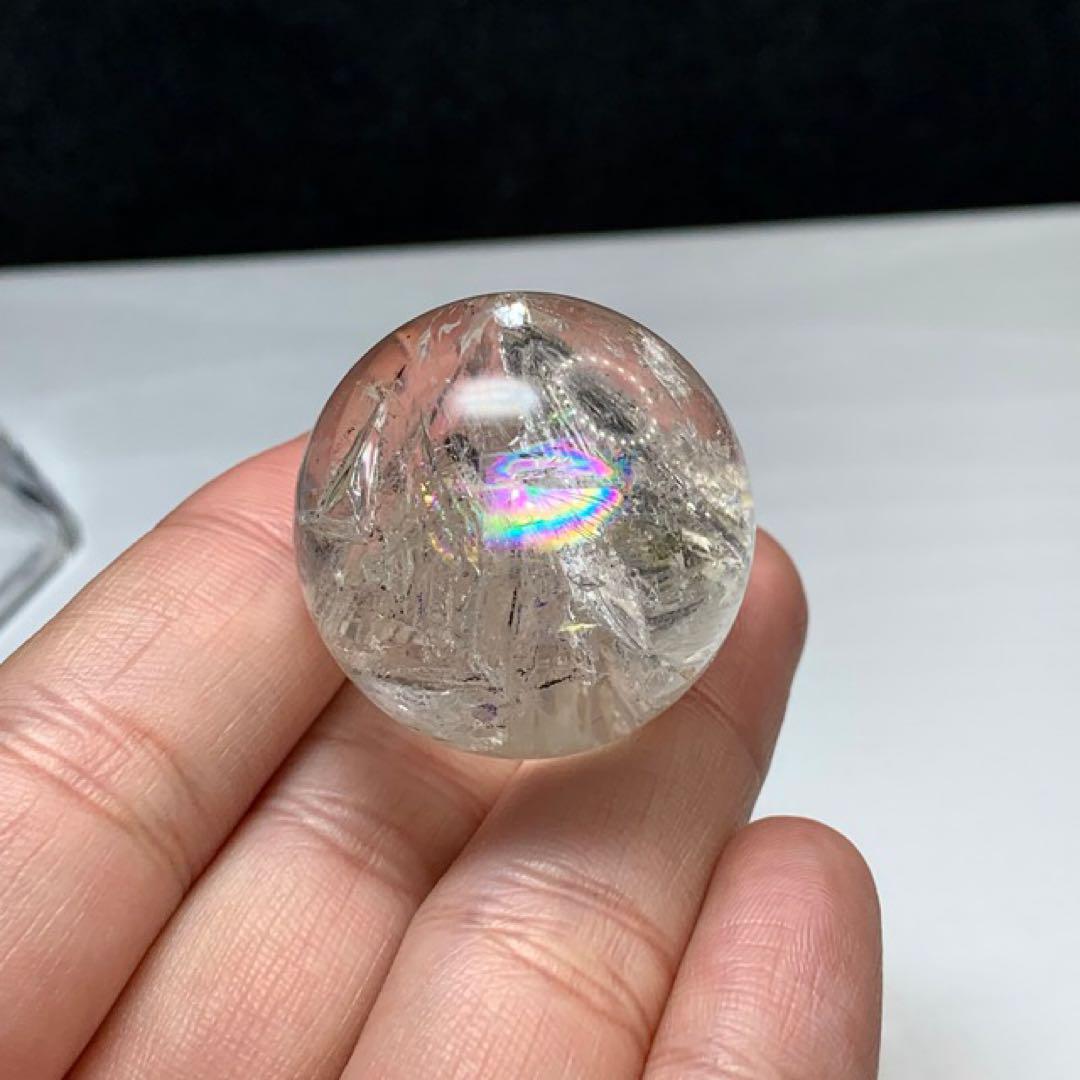 3.貫入水晶×水入り水晶スフィア 3.貫入水晶×水入り水晶スフィア