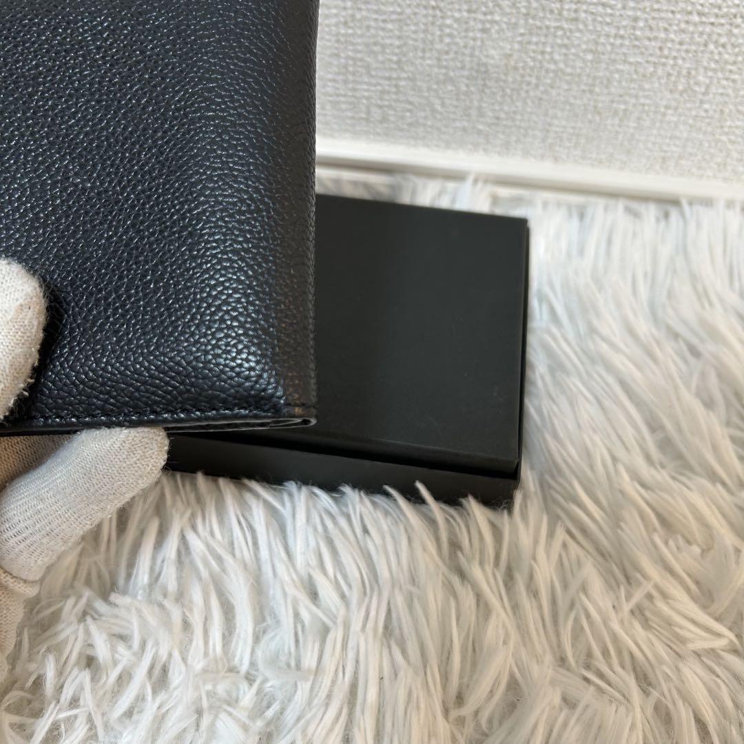 【極美品✨ワンダー/Dロゴ】ディーゼル　折り財布　シボ革　ユニセックス　人気　稀