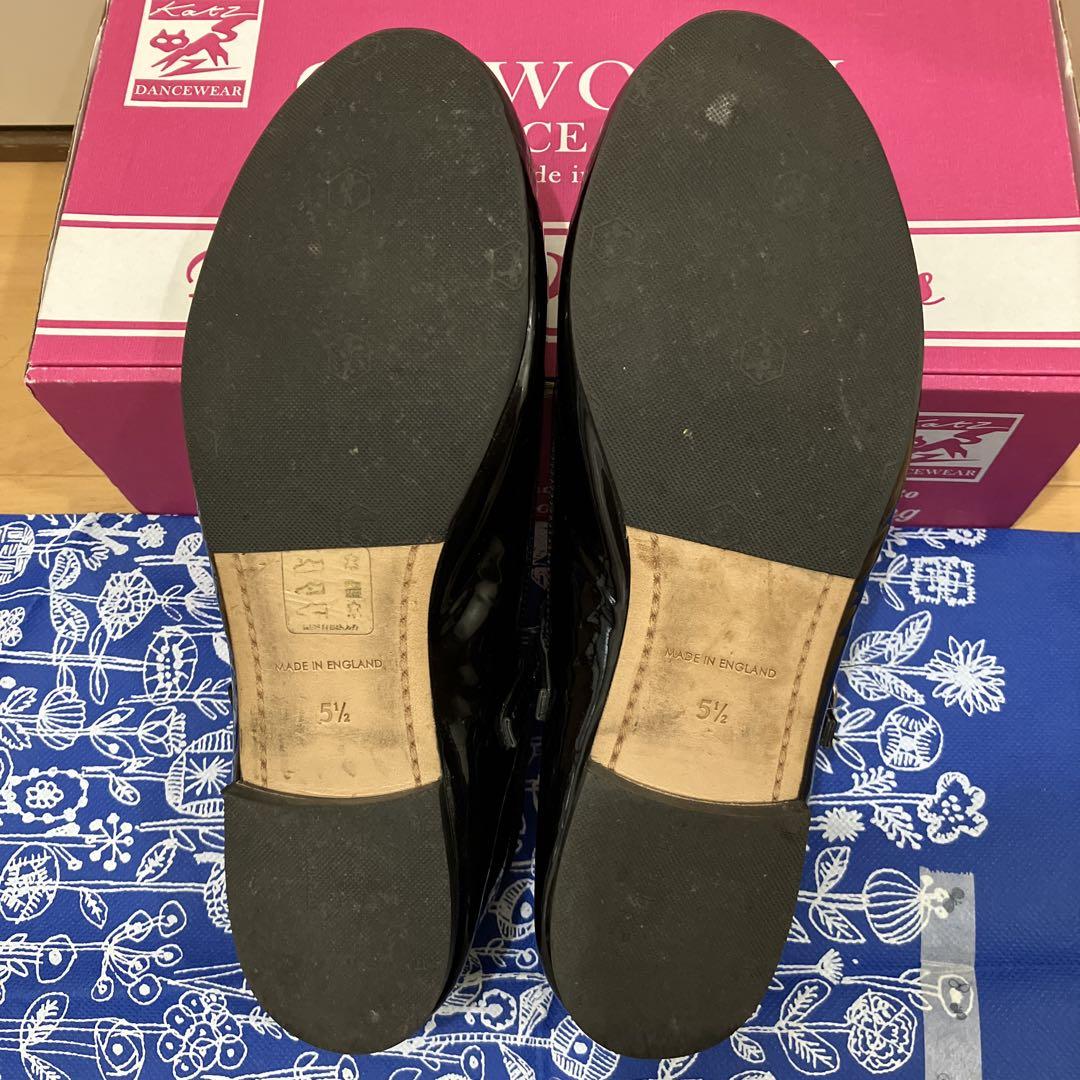 catworth パテント　ワンストラップシューズ　フラットシューズ