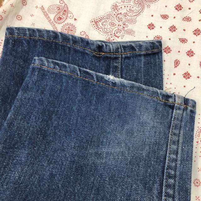 USA古着 70s~80s USA製 Levis 518 デニムパンツ オールド 画像10