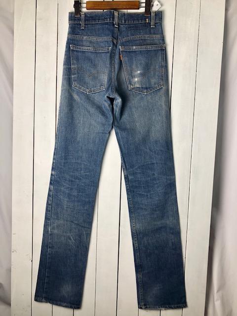 USA古着 70s~80s USA製 Levis 518 デニムパンツ オールド 画像2