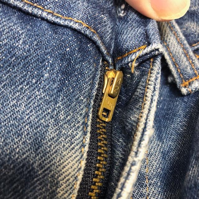USA古着 70s~80s USA製 Levis 518 デニムパンツ オールド 画像7