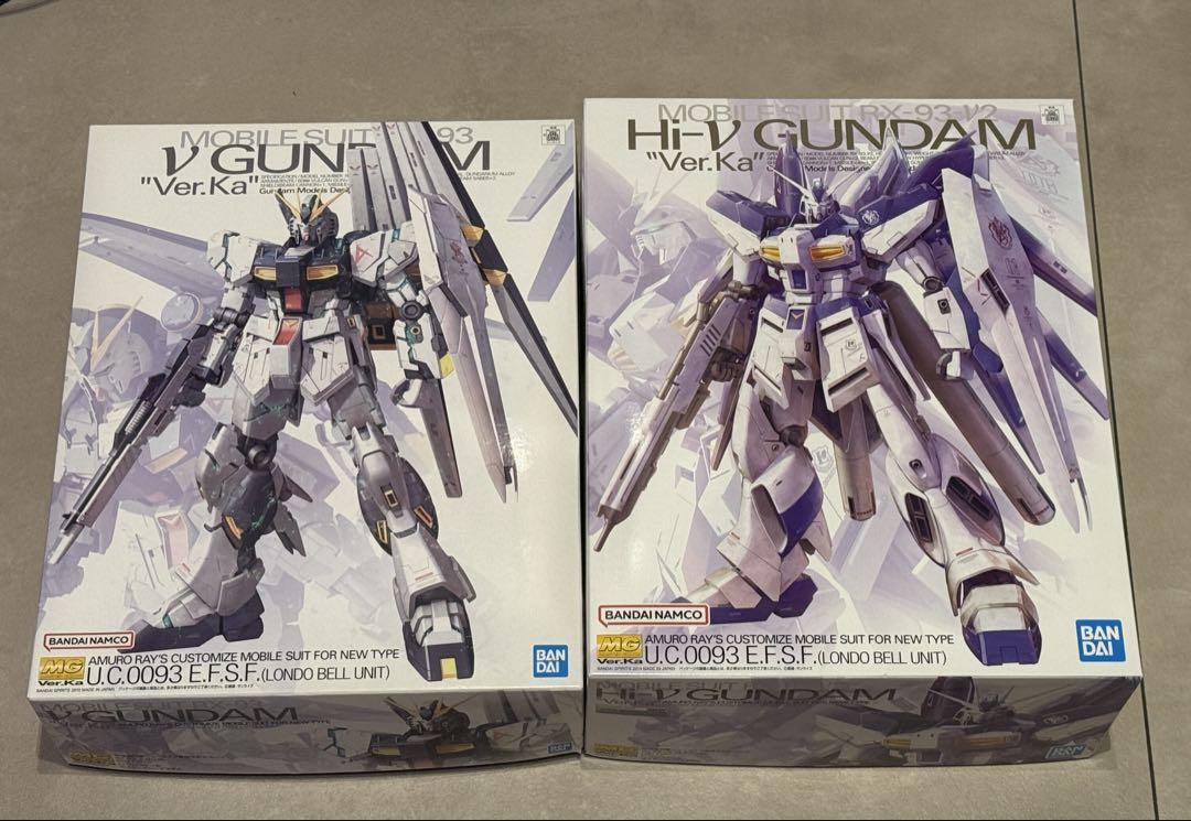 【12/2まで】MG Hi-νガンダム、νガンダムVer.Ka