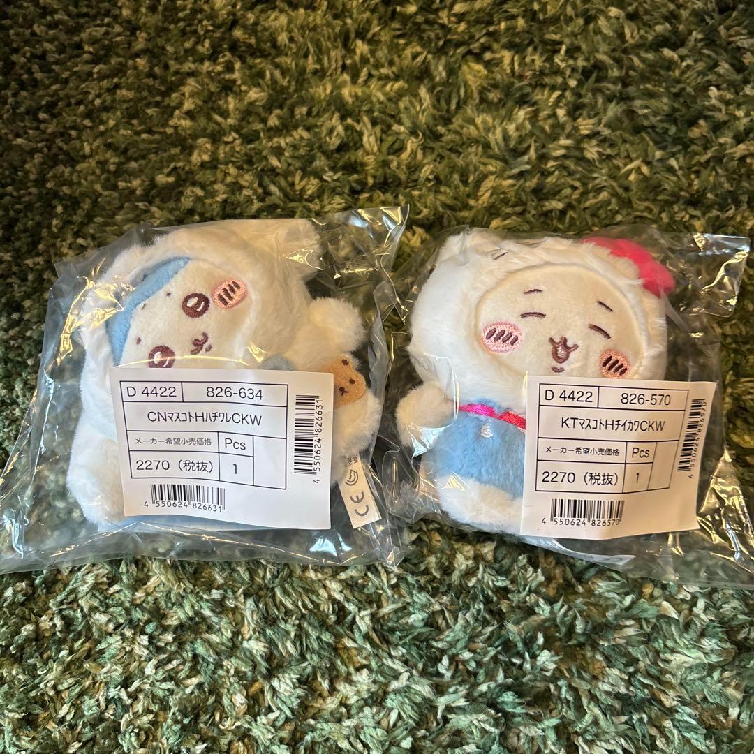 新品 ちいかわ サンリオ ハローキティ ハチワレ シナモロール 2