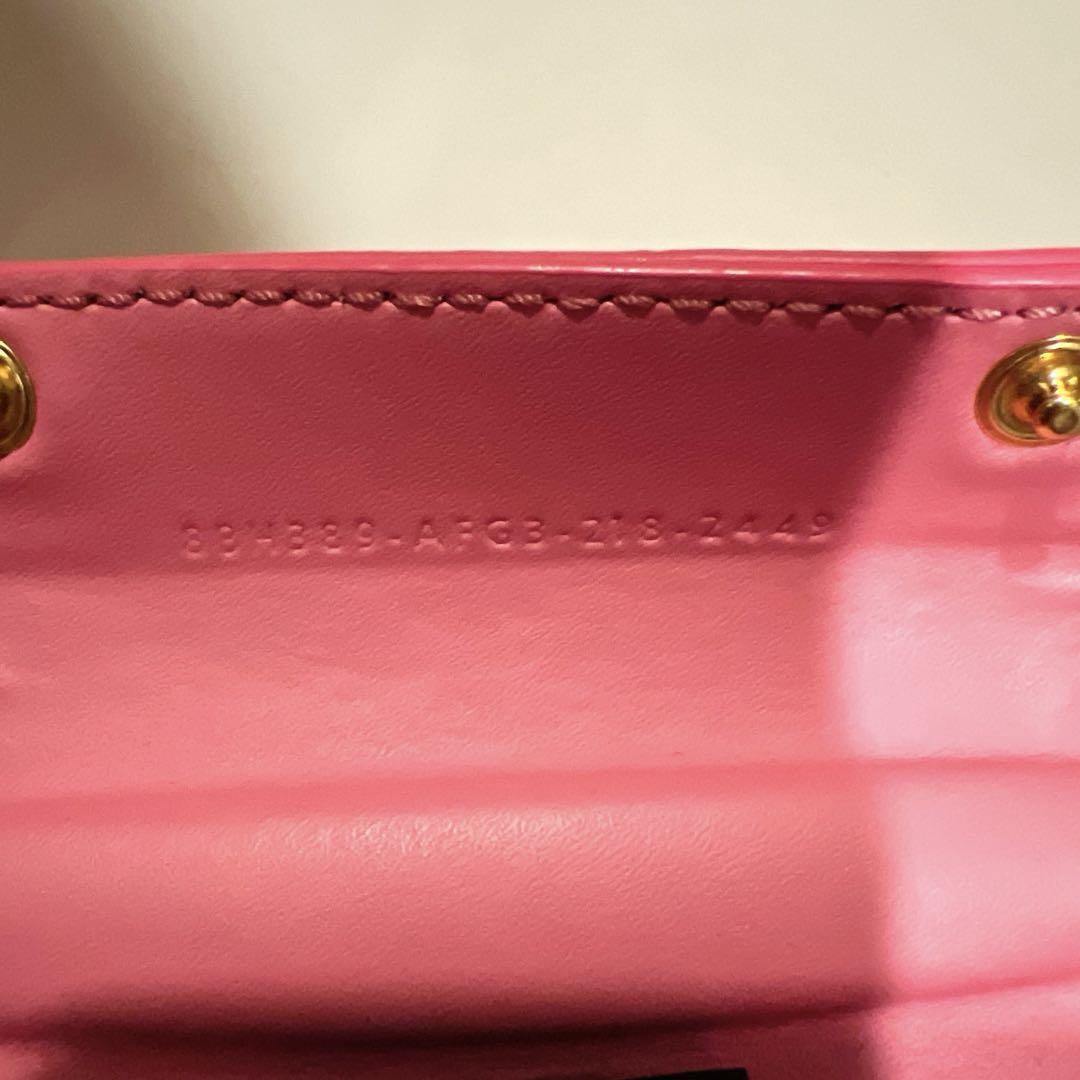 超美品　FENDI メッシュバッグ　ピンク　ビックサイズ