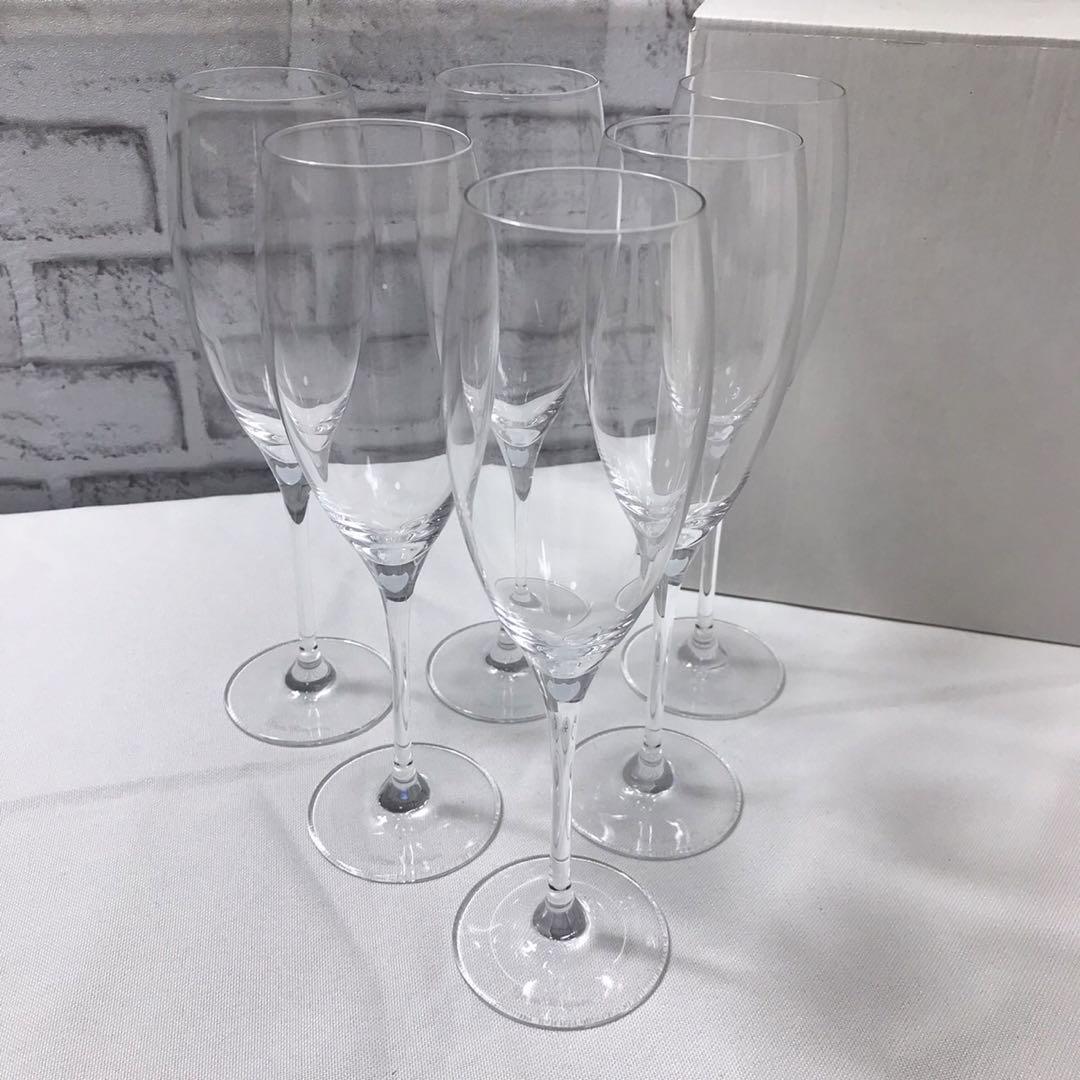 【未使用】Dom Pérignon シャンパングラス 6本セット