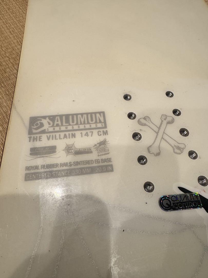 Salomon The Villain 147 cm スノーボード