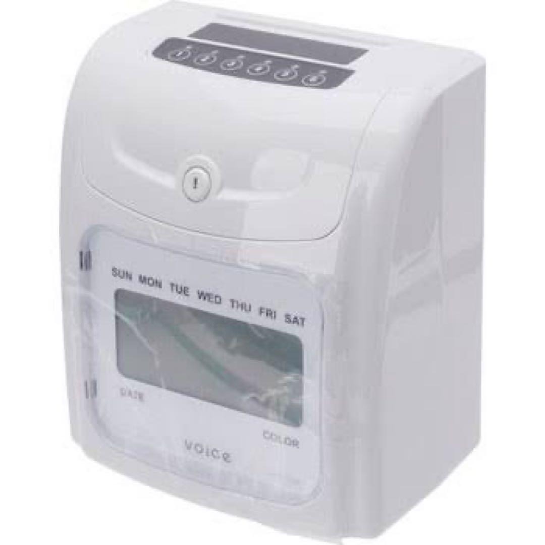 【新品未使用】タイムレコーダー VT-1000 voice (タイムカード付き)