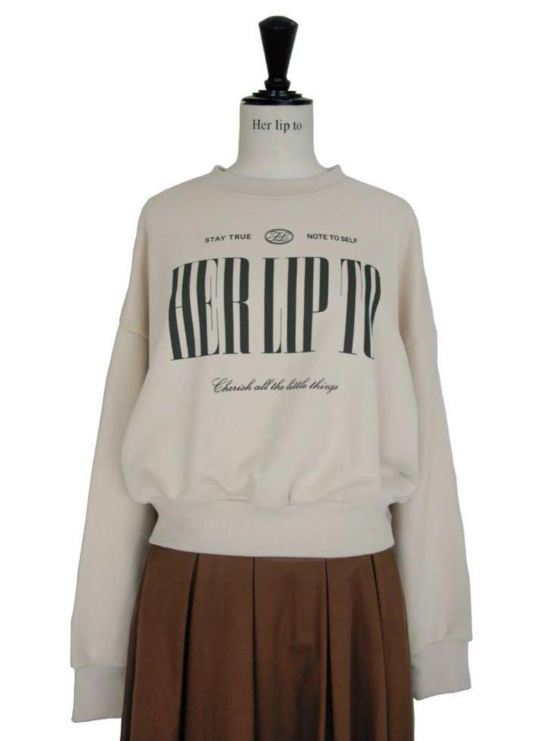 herlipto Cherish Oversized Sweatshirt