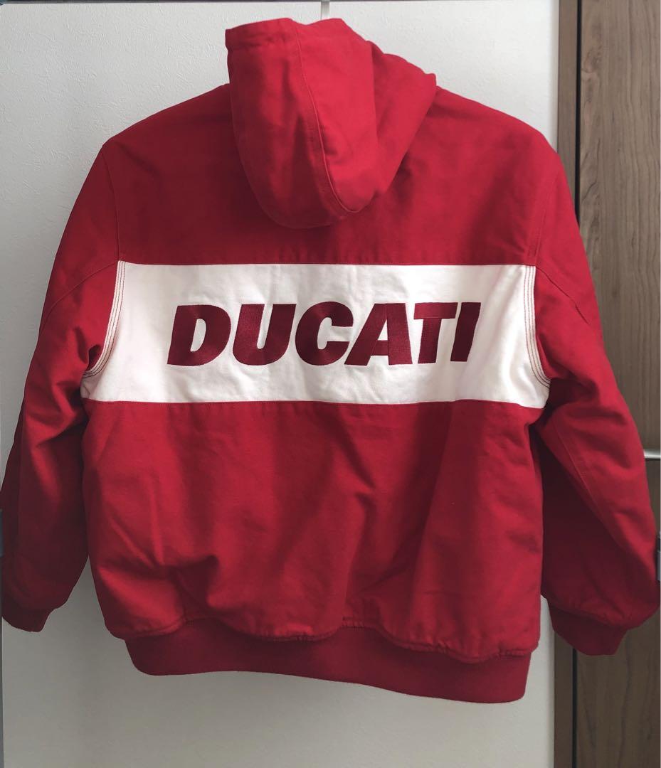 Supreme x Ducati Hooded RacingJacketRed