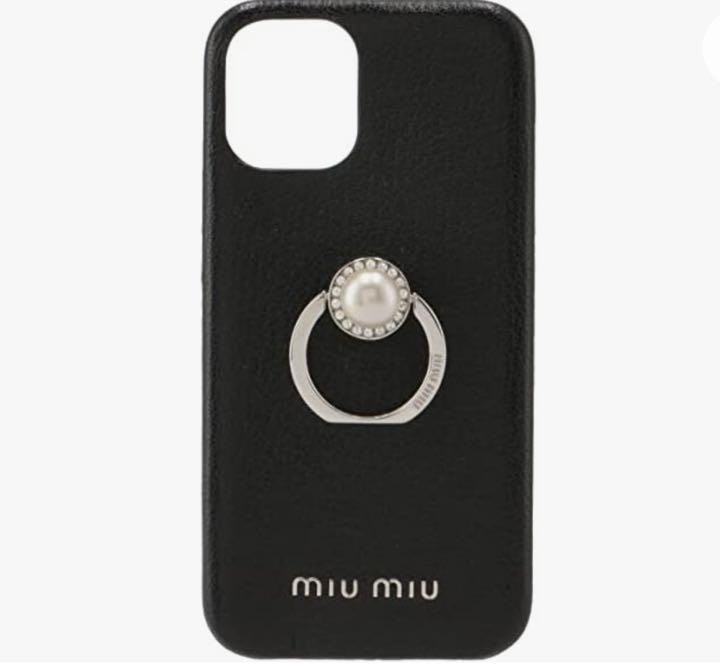 MADRAS PEARL バンカーリング付き iPhone12 miniケース