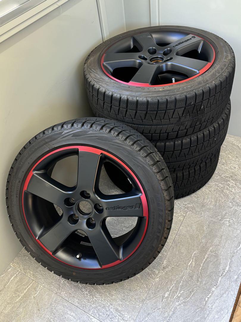美品‼️バリ溝　ブリザックGZ エッティンガー 225/45/R17 4本セット