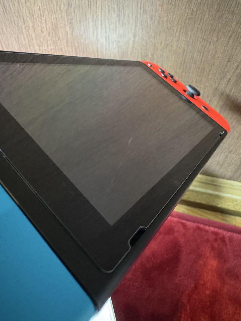 Nintendo Switch 本体 青/赤 ケース付き
