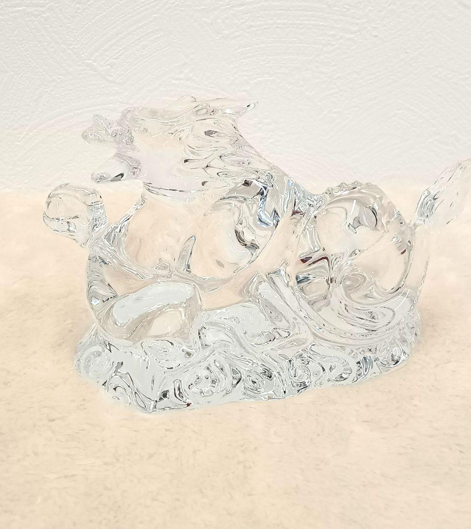【美品】バカラ Baccarat 干支 龍 辰年 ドラゴン オーナメント