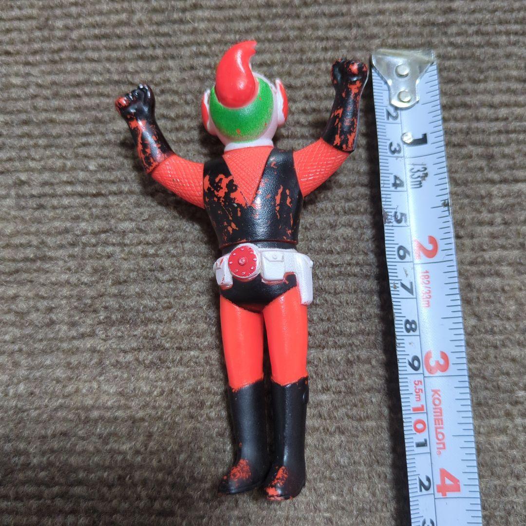 火忍キャプター7　火　キーホルダー　ソフビ　当時物