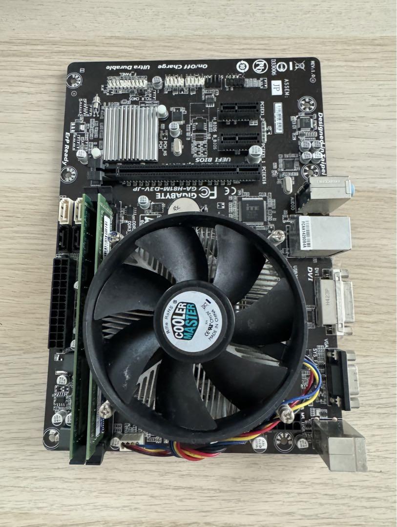 マザボ+メモリ+CPU+電源 CPU