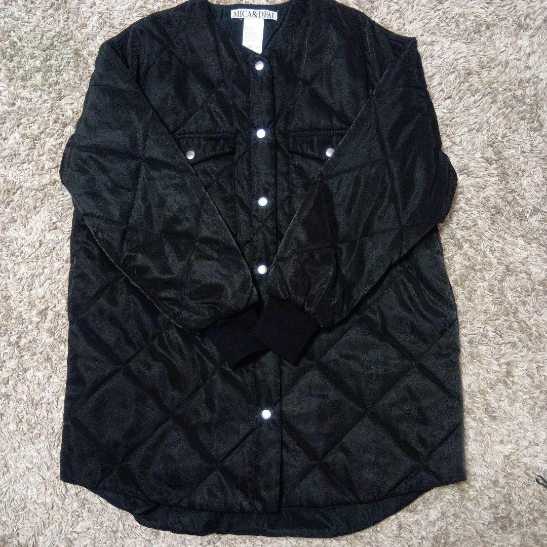 MICA DEAL キルティングノー コート SIZE MICA DEAL