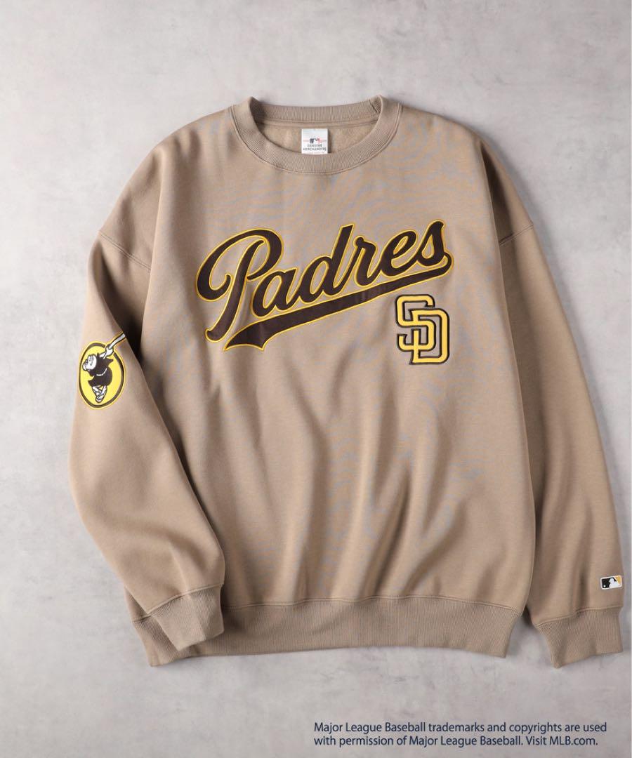 大人上品なおすすめコーデ 販売 MLB公式 トレーナー スウェット パドレス - 中ファッション トップス
