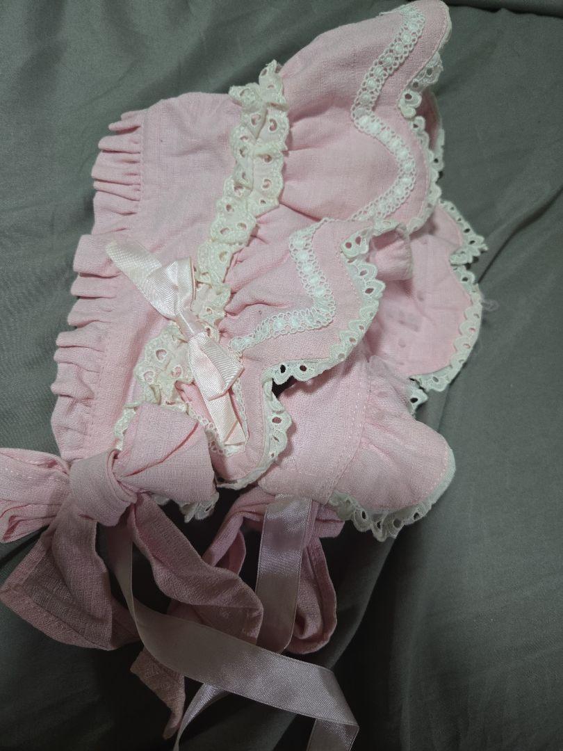 Angelic Pretty☆ピンク色☆ハーフボンネット☆ゴスロリ懐古ロリィタ