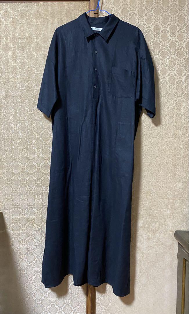 journal standard luxe 40リネンワッシャーシャツワンピース 画像6