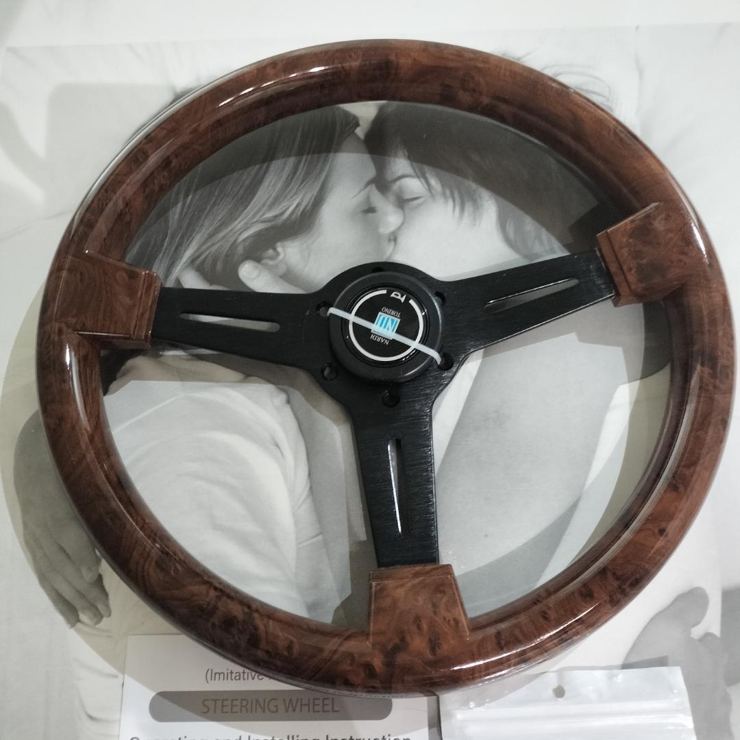 最終値下げ】ナルディ（NARDI)クラシック レザー ステアリング