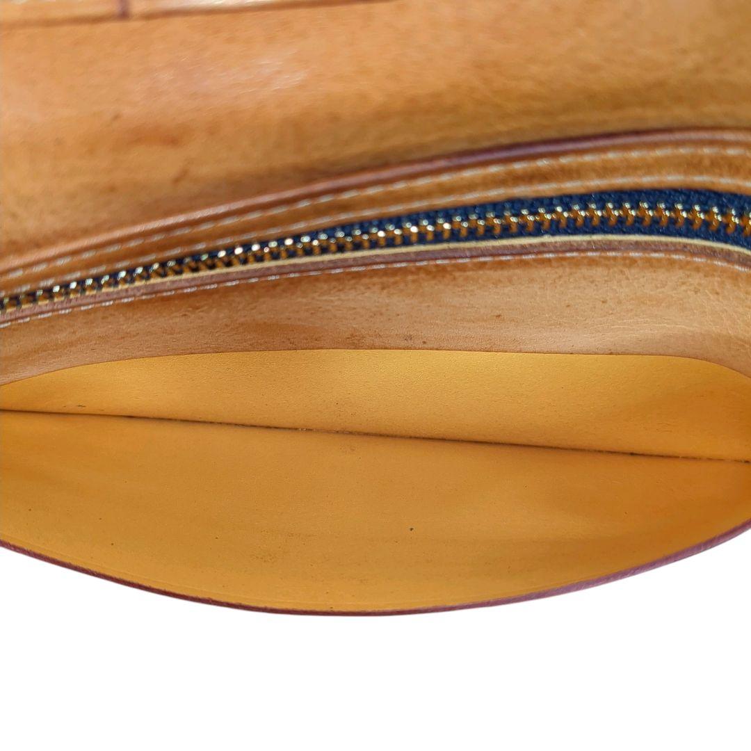 廃盤✨️美✨️GANZO THIN BRIDEL ゴールドホック付 長財布 濃紺