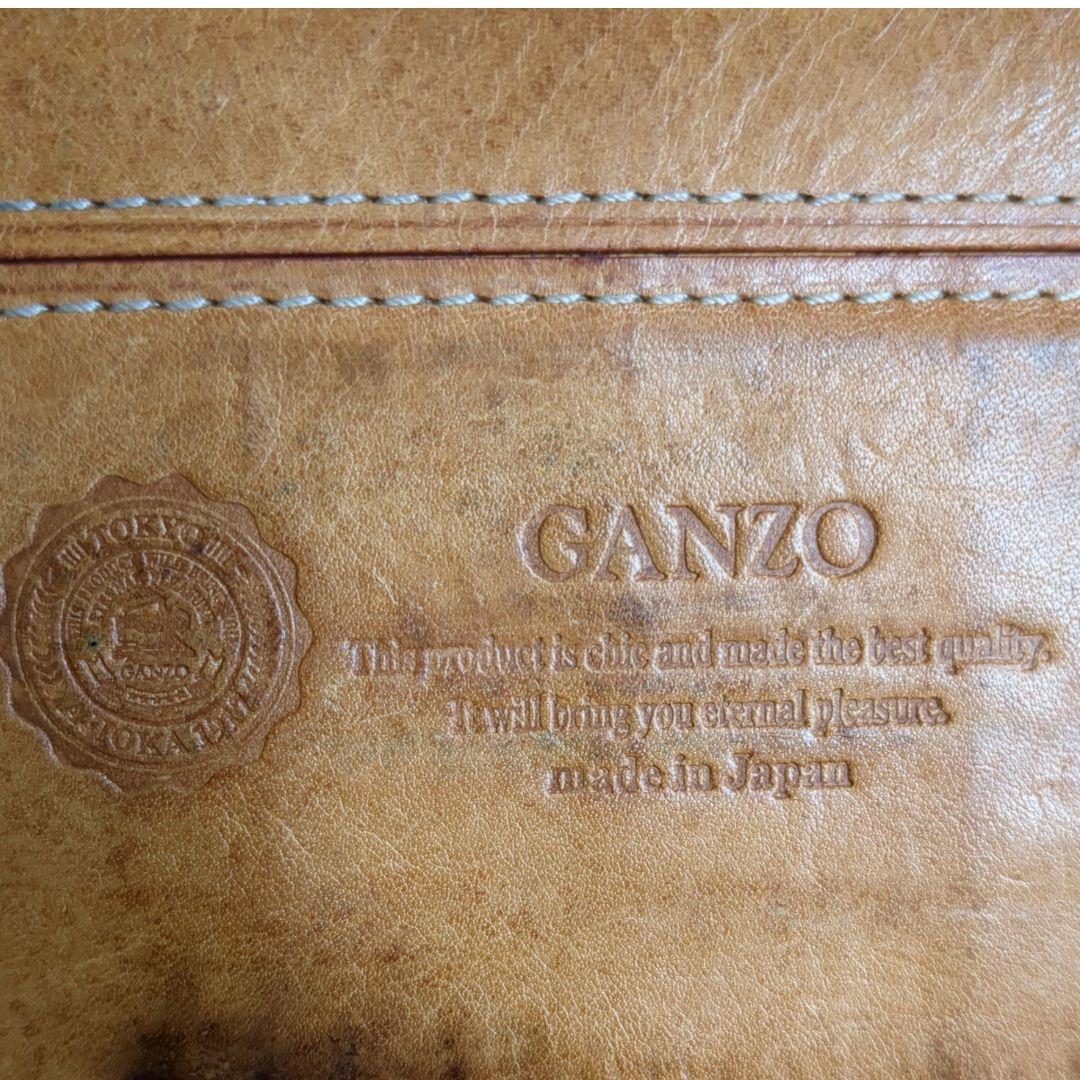 廃盤✨️美✨️GANZO THIN BRIDEL ゴールドホック付 長財布 濃紺