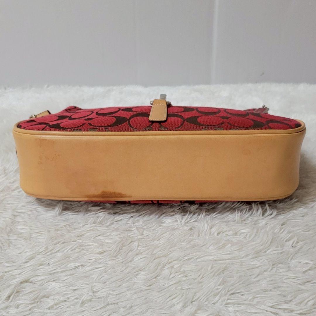 ✨美品✨ コーチ クリップ ホーボー シグネチャー ワン