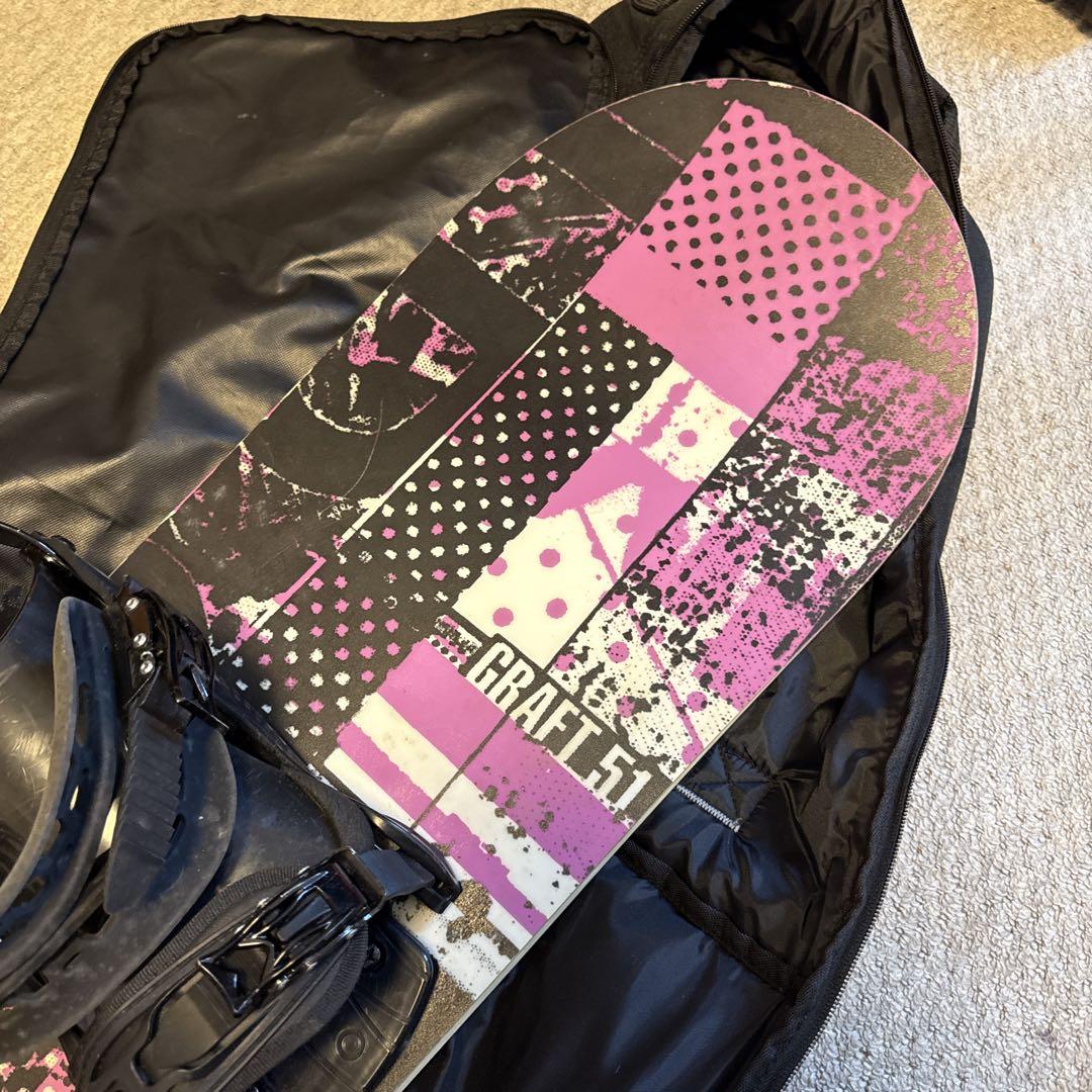 スノーボード　ROME GRAFT 151cm　ブーツ付　カバーケース付き 楽天市場】ラスト1本 166 ソールカバー プレゼント 送料無料