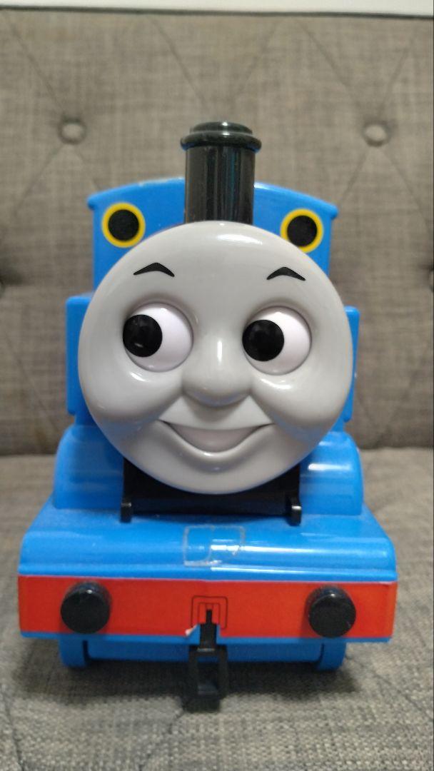 色々フィギュア入り機関車トーマス貯金箱 新品】きかんしゃトーマス Thomas & Friends 貯金箱 フィギュア