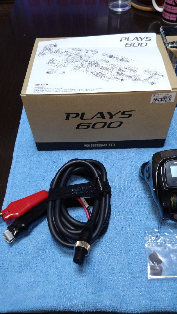 極美品 シマノ 19 プレイズ 600 ダイワ リチウム電池BM2300C