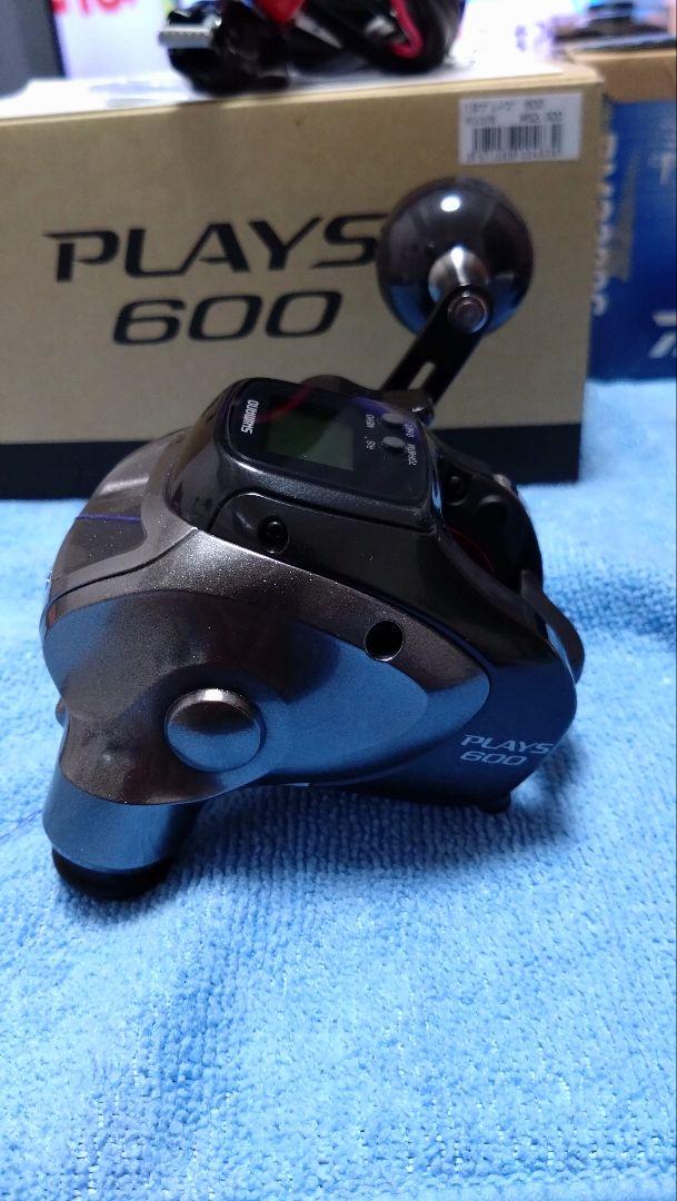 極美品 シマノ 19 プレイズ 600 ダイワ リチウム電池BM2300C