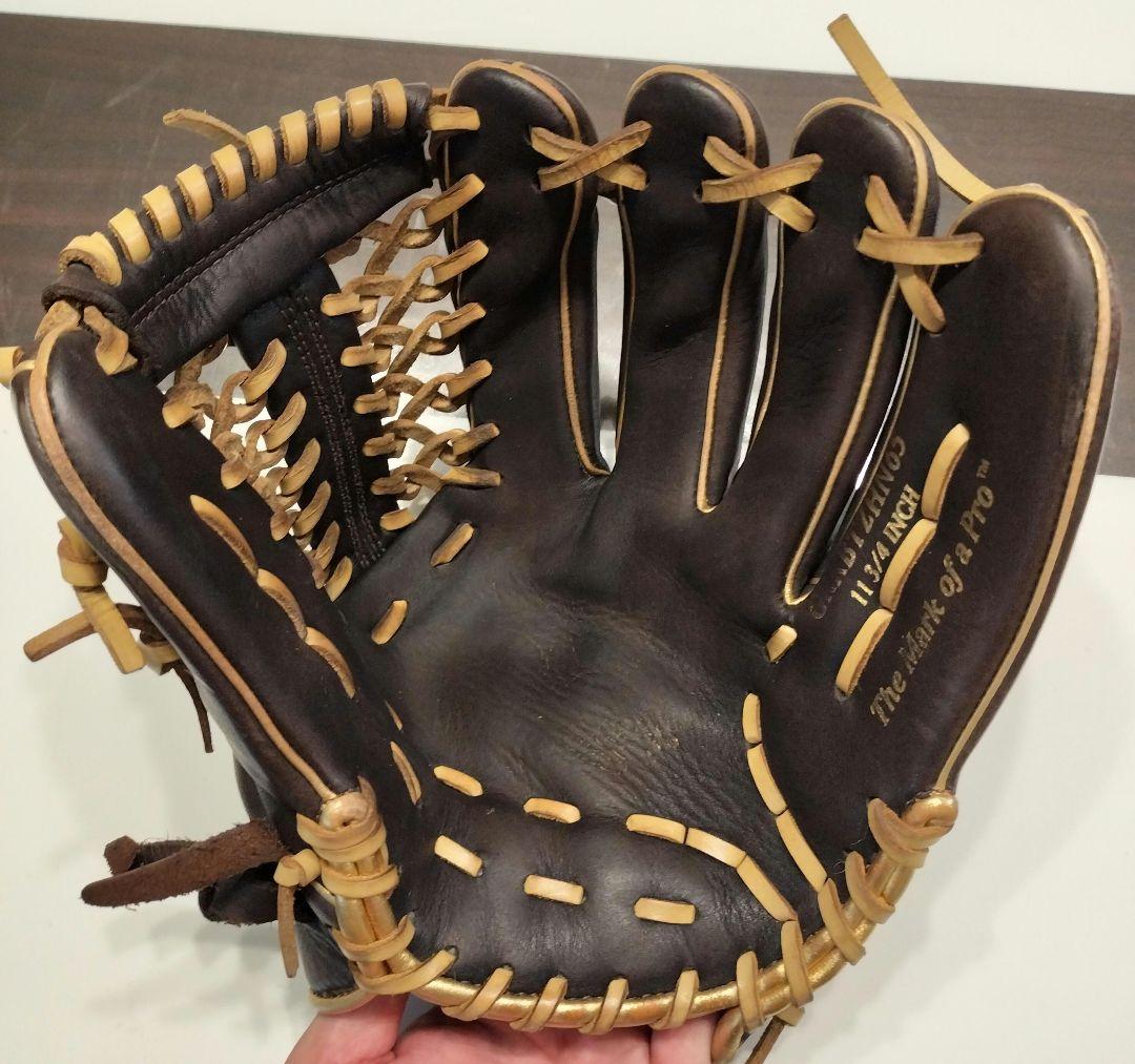 ベーチャン別注グローブ　Rawlings ダークブラウン　オールラウンド