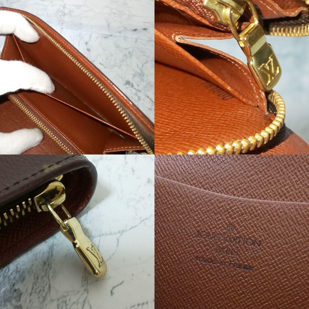 【極美品】LOUIS VUITTON モノグラム 長財布 ポルトモネジップ