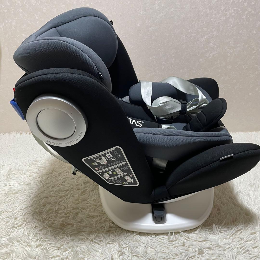 極美品 LETTAS レッタス チャイルドシート 360° 回転式 ISOFIX